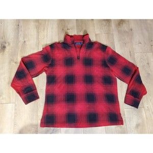 Perfect Polo Ralph Lauren Buffalo Plaid Estate-Rib Cotton Pullover Size Medium